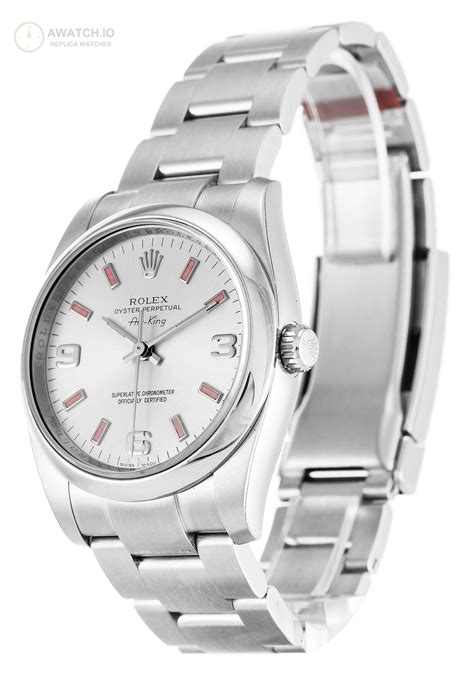 rolex air king replica swiss|rolex knockoff watches under 75.00.